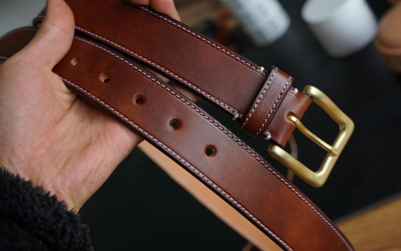 Vegetable-Tanned Leather Belt vs Regular Leather — Which Actually Wins?