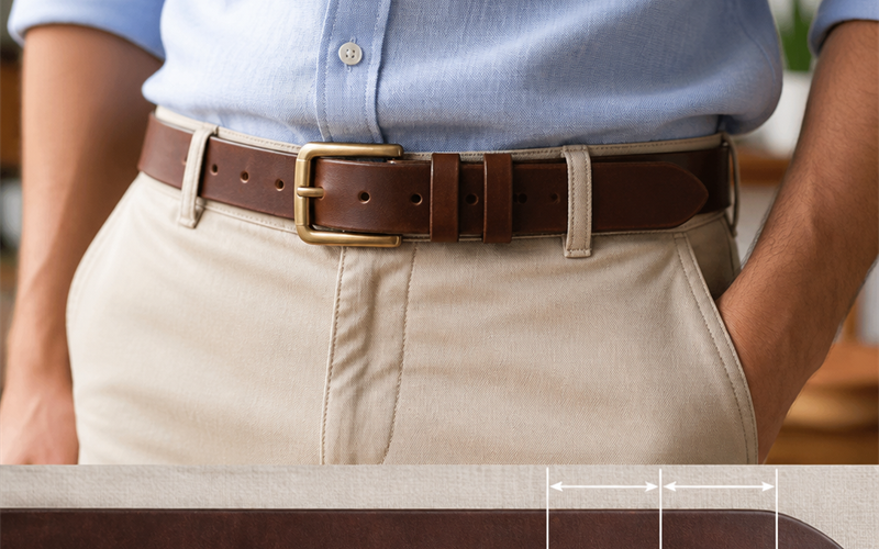 Belt for Men Who Just Gained Weight (Quick Adjustments)
