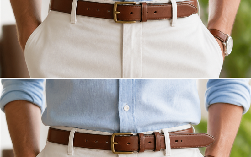 Belt for Men Who Just Lost 20+ Pounds (Without Replacing It Yet)