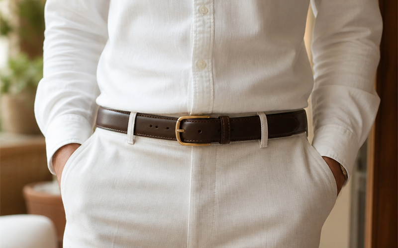 Best Belt for Tall Men — Length, Width & Proportion
