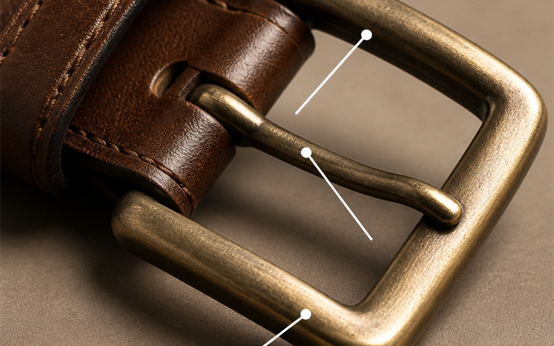 Center-Bar vs. Heel-Bar Belt Buckles Explained