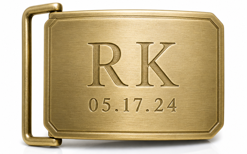 Engraved & Monogrammed Belt Buckles — Best Gifts for Him 2026