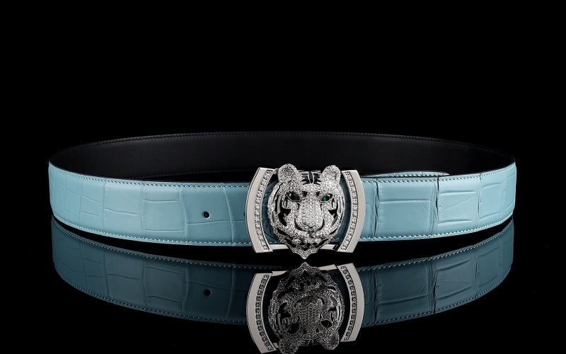 Glazed vs Matte vs Semi-Matte Crocodile Belt: Complete Finish Guide