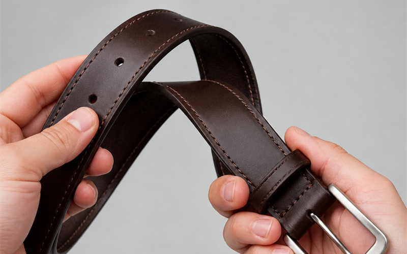 How to Break In a Stiff Full-Grain Leather Belt (2026 Guide)