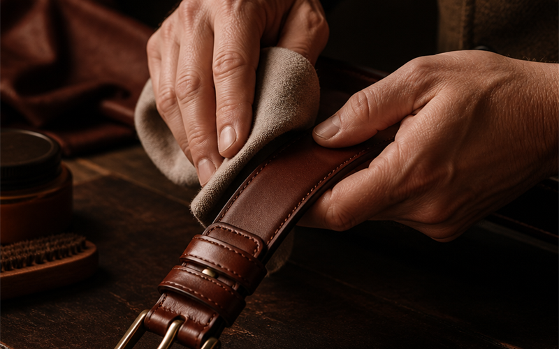 How to Clean a Leather Belt (Without Wrecking It)