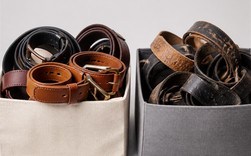 How to Donate or Recycle a Worn-Out Leather Belt