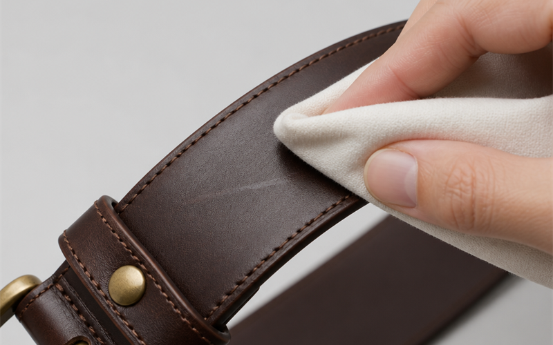 How to Fix Scratches and Scuffs on Full-Grain Leather Belts