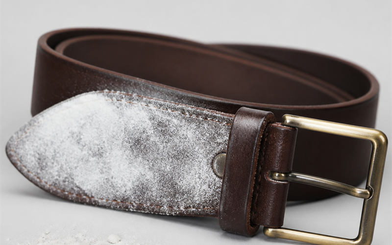 How to Remove Oil and Grease Stains From a Leather Belt