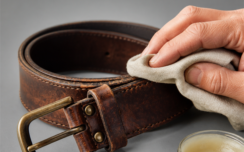 How to Restore an Inherited Belt (Grandfather's or Father's)