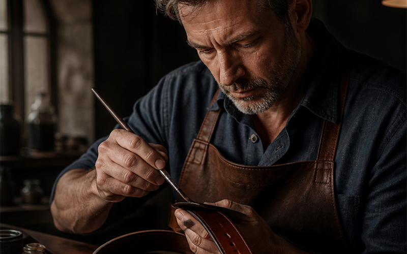 Italian Edge Painting vs Edge Burnishing: Which Belt Edge Wins?