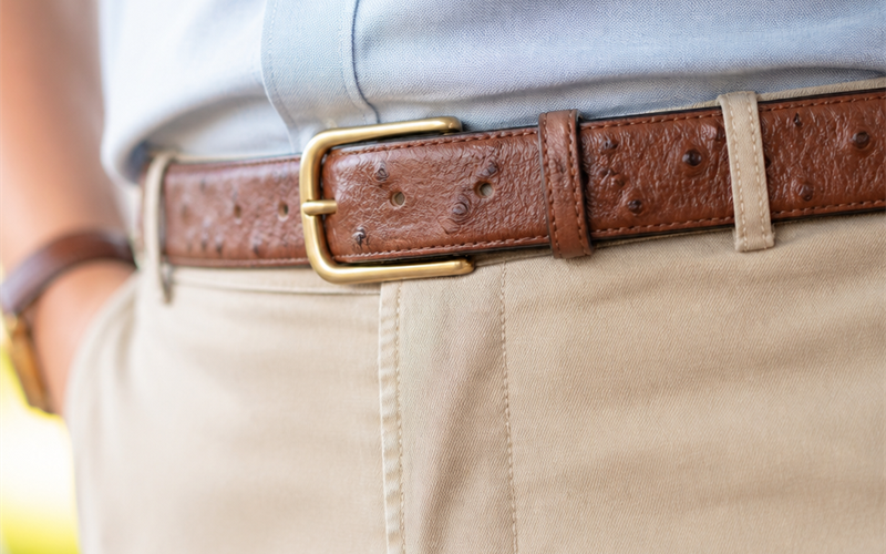 Ostrich Leather Belt Guide — Quill Bumps, Durability & Styling