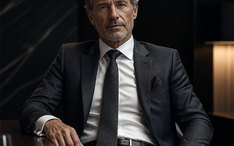 The Power Dressing Belt: Boardroom Confidence Encoded