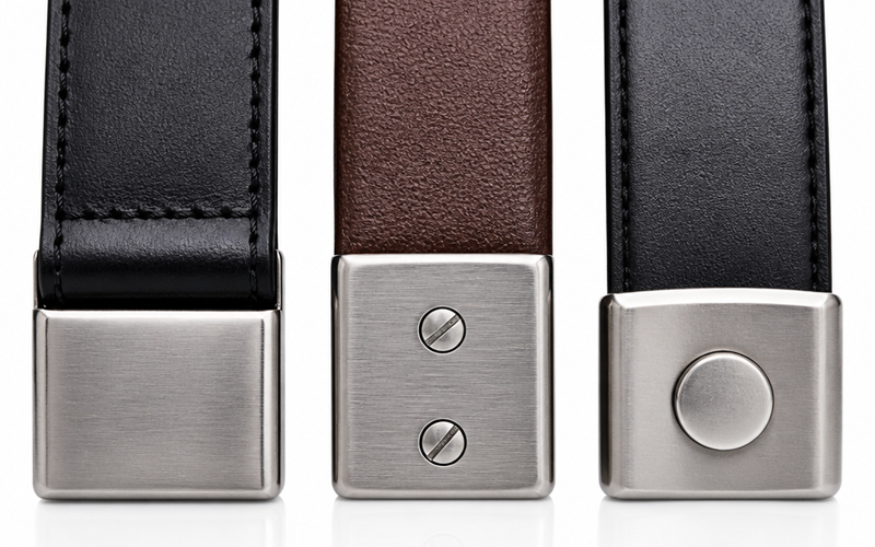 Sewn-In vs Screw-Back vs Snap-Button Buckles (How to Swap)
