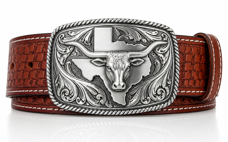 Texas Belt Culture: Trophy Buckles, Boots, and Big Hats