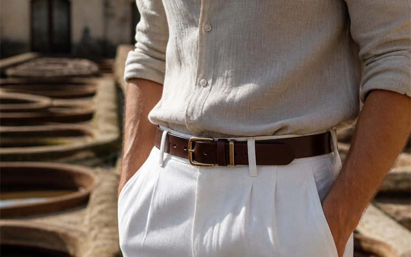 Why Tuscan Belt Leather Beats Designer Logo Belts as a Long-Term Investment