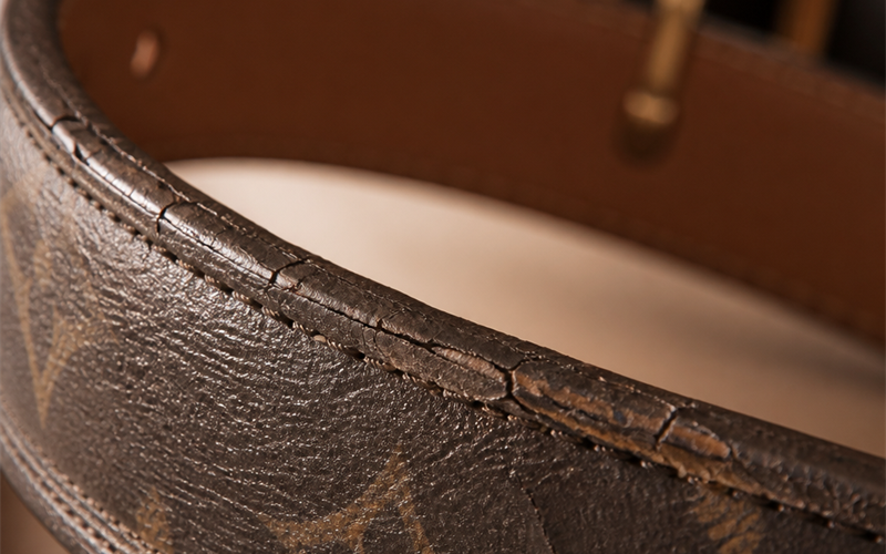 Why LV Belt Edges Crack First (Edge Paint Explained)