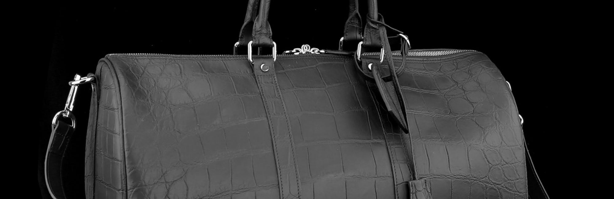Crocodile Duffle Bags & Alligator Travel Bags | BELTLEY Exotic Leather Collection