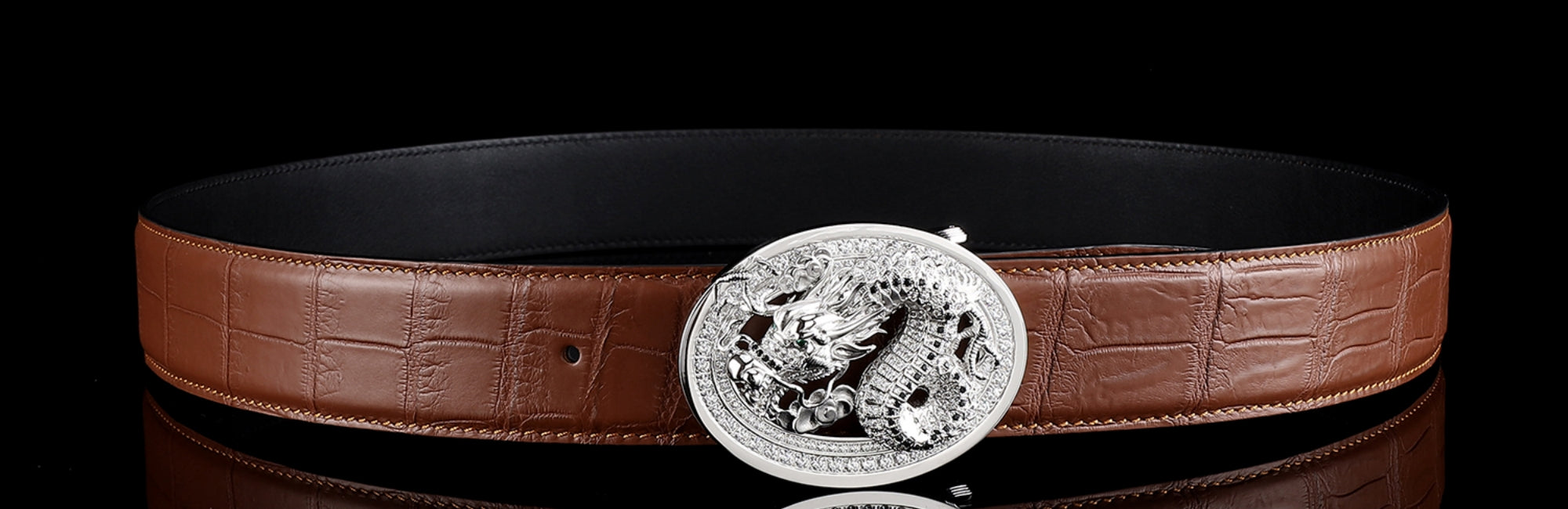 Dragon Buckle Belt -Unique Chinese Dragon Buckle Belt