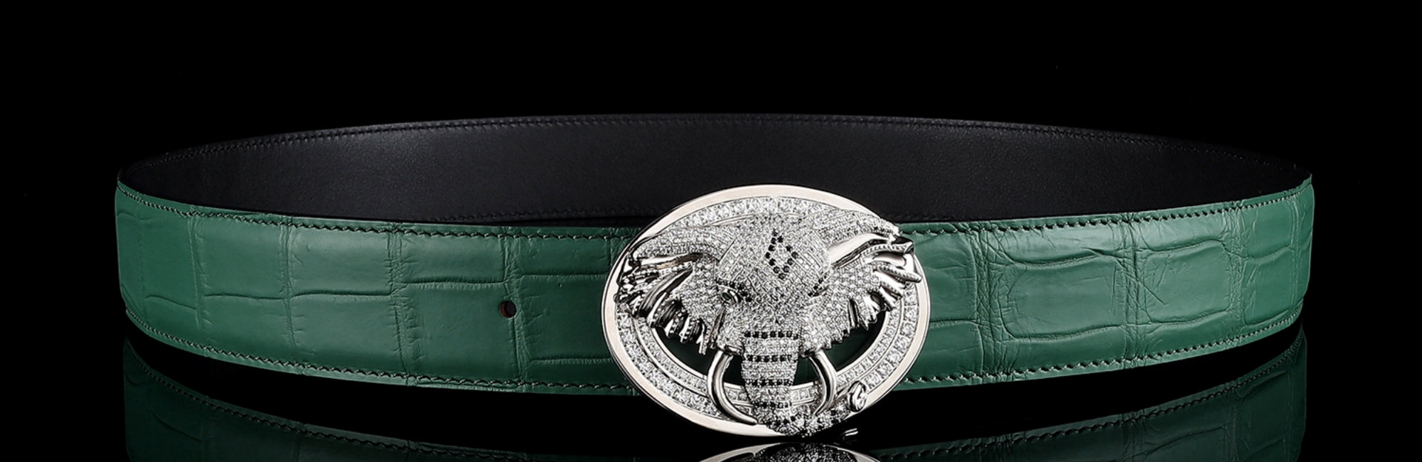 Elephant Buckle Belt