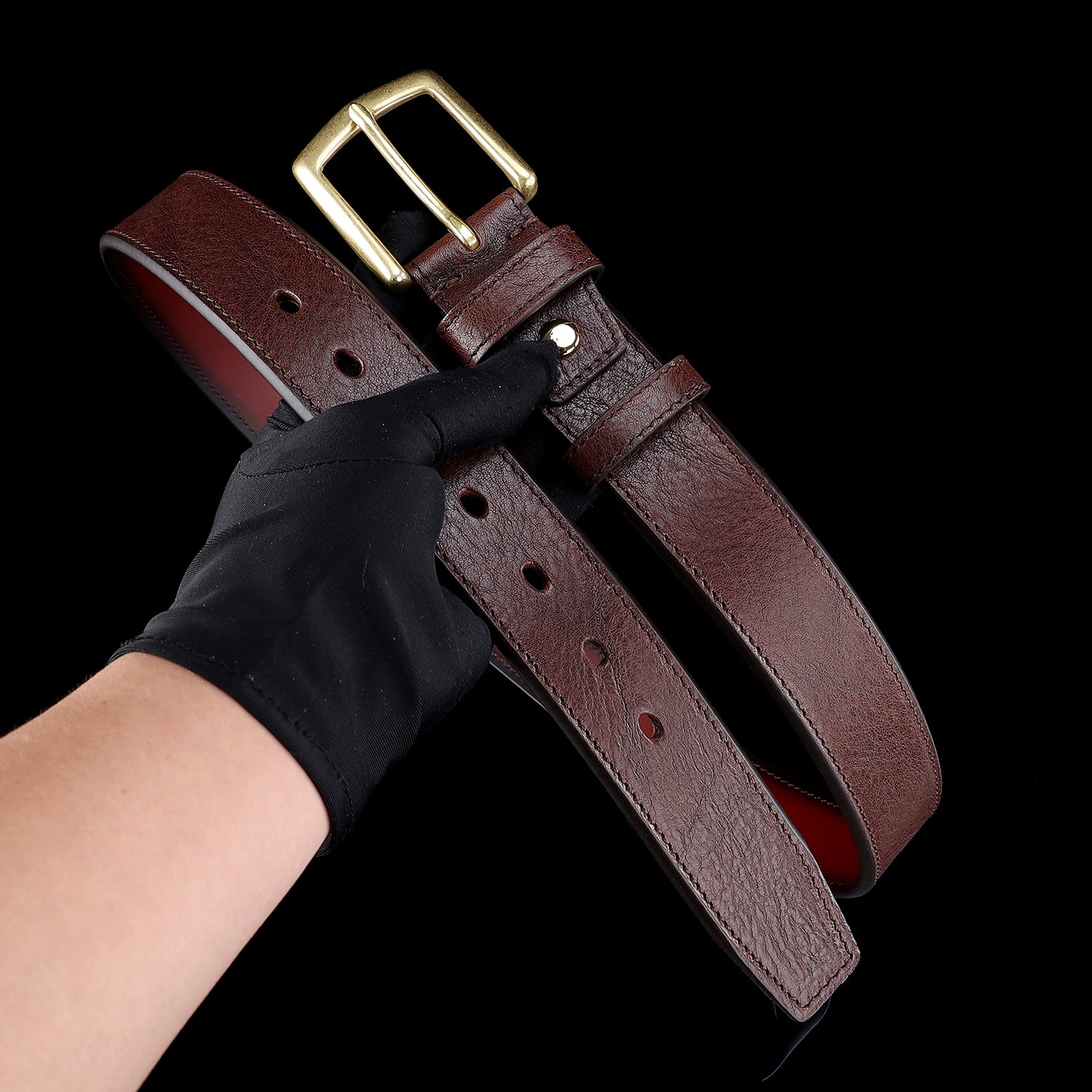 BELTLEY 1.5” Brown Casual Everyday Belt