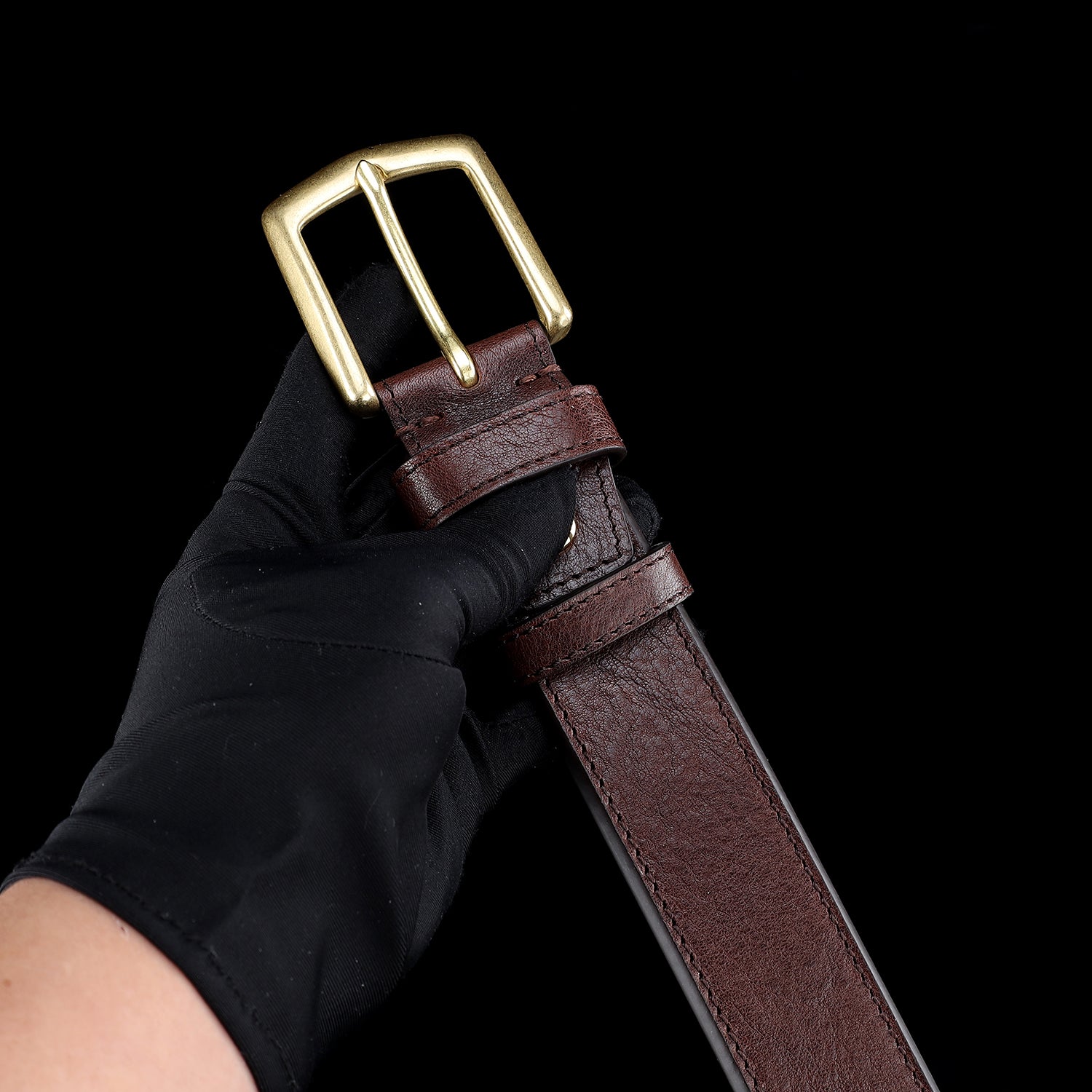 1.5” Brown Casual Everyday Belt — reverse side | BELTLEY
