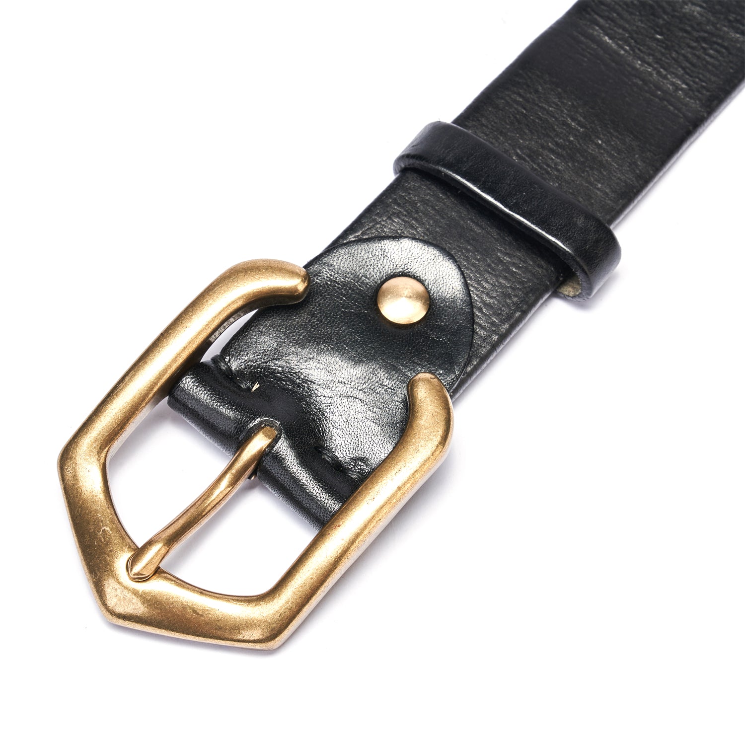 BELTLEY Black Full-Grain Leather Belt – Daily Engineered