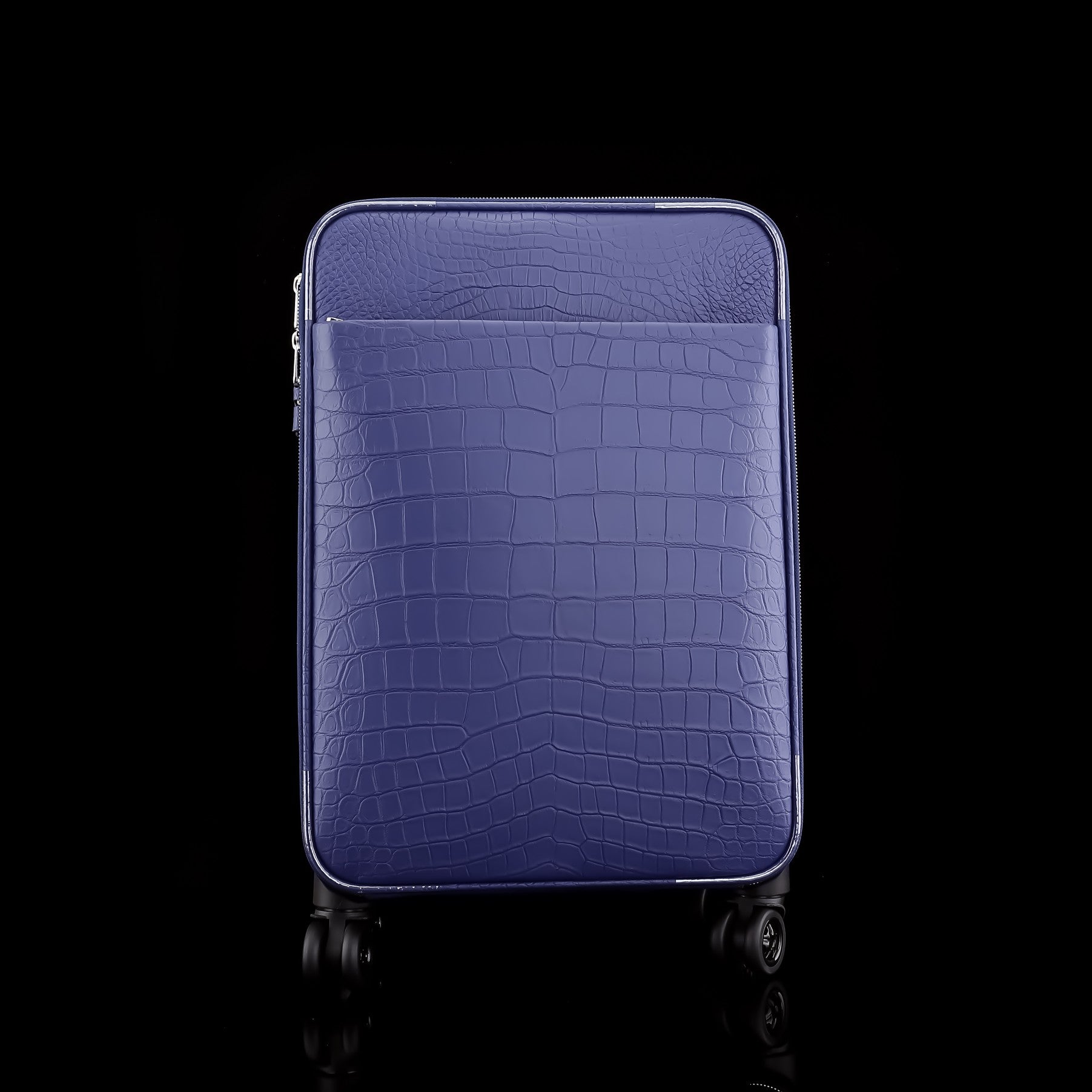 BELTLEY Blue Nile Crocodile Spinner Luggage