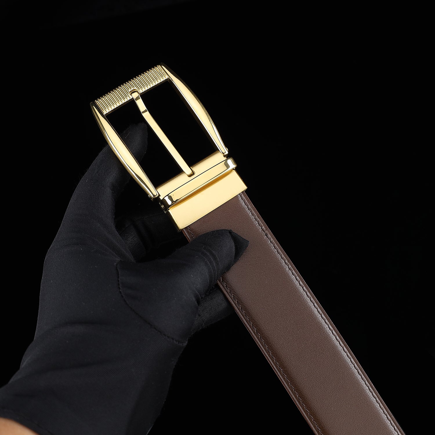 BELTLEY Genuine Calfskin Everyday Belt