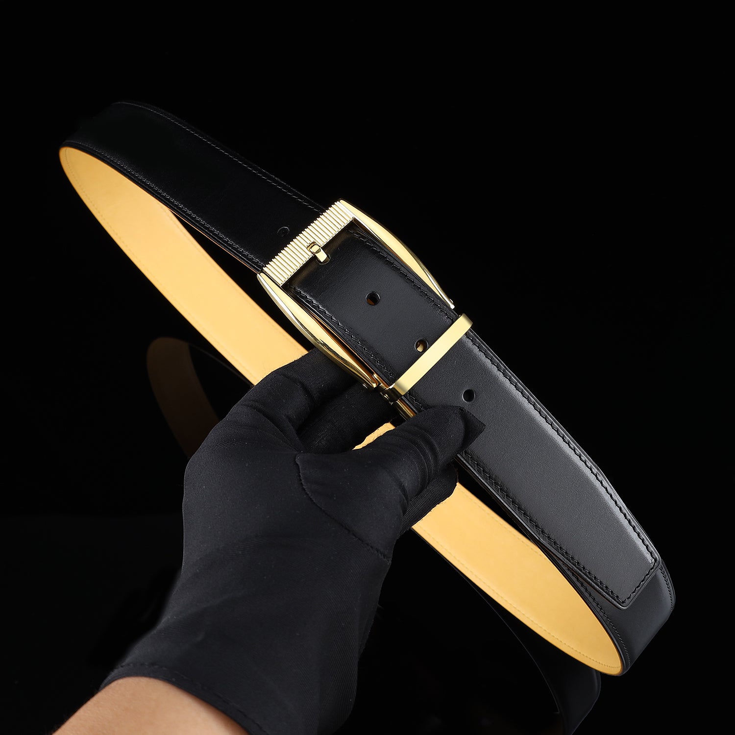 BELTLEY Genuine Calfskin Everyday Belt
