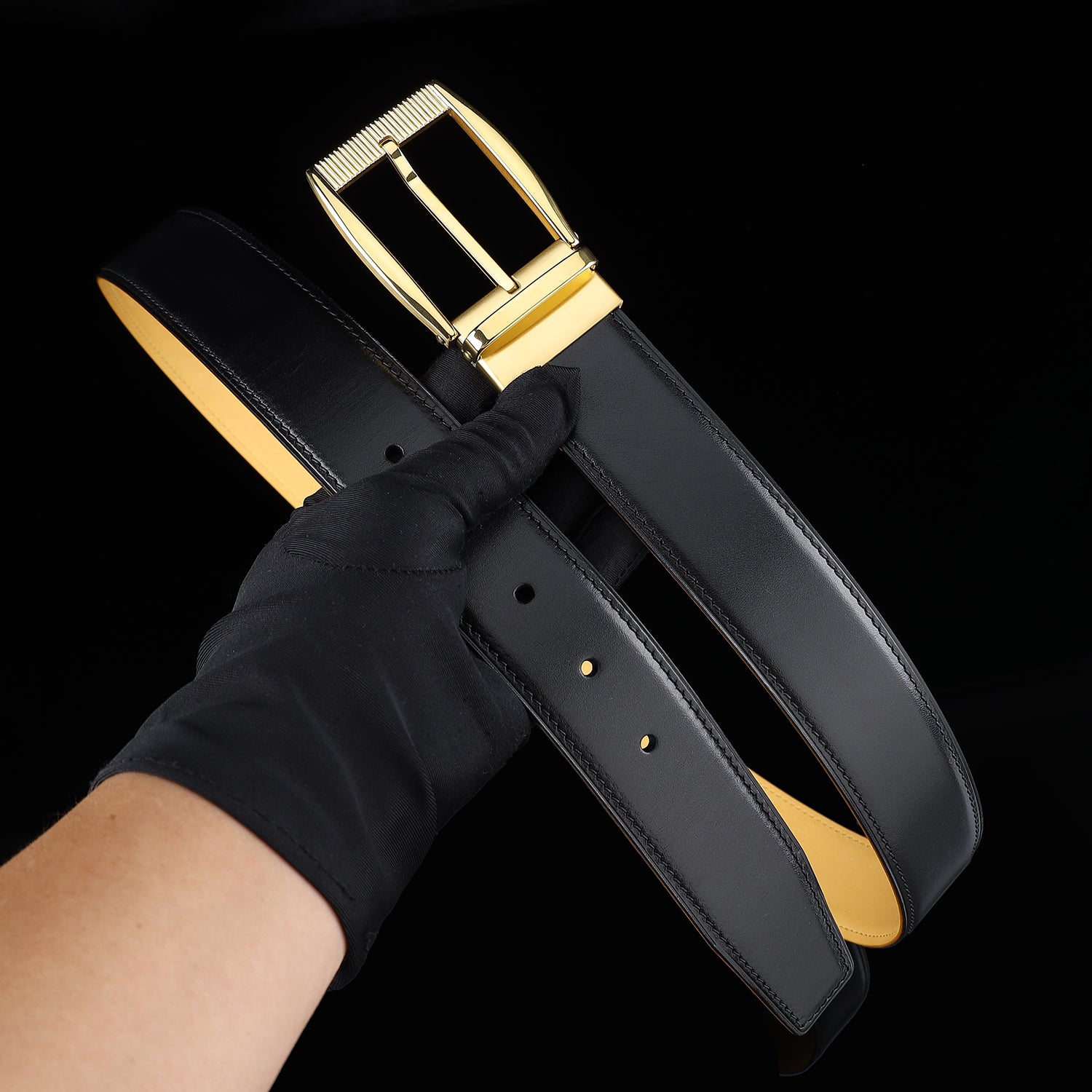 BELTLEY Genuine Calfskin Everyday Belt