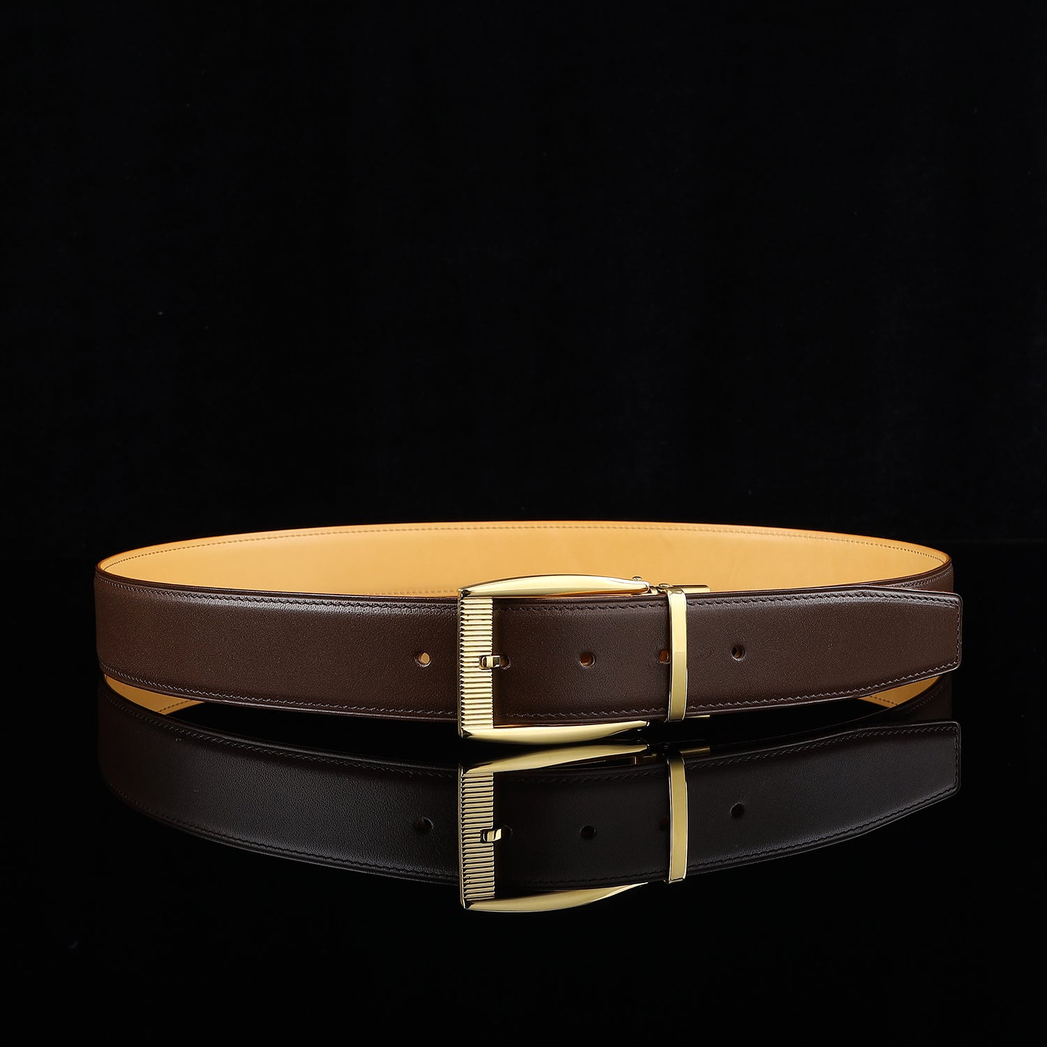 BELTLEY Genuine Calfskin Everyday Belt