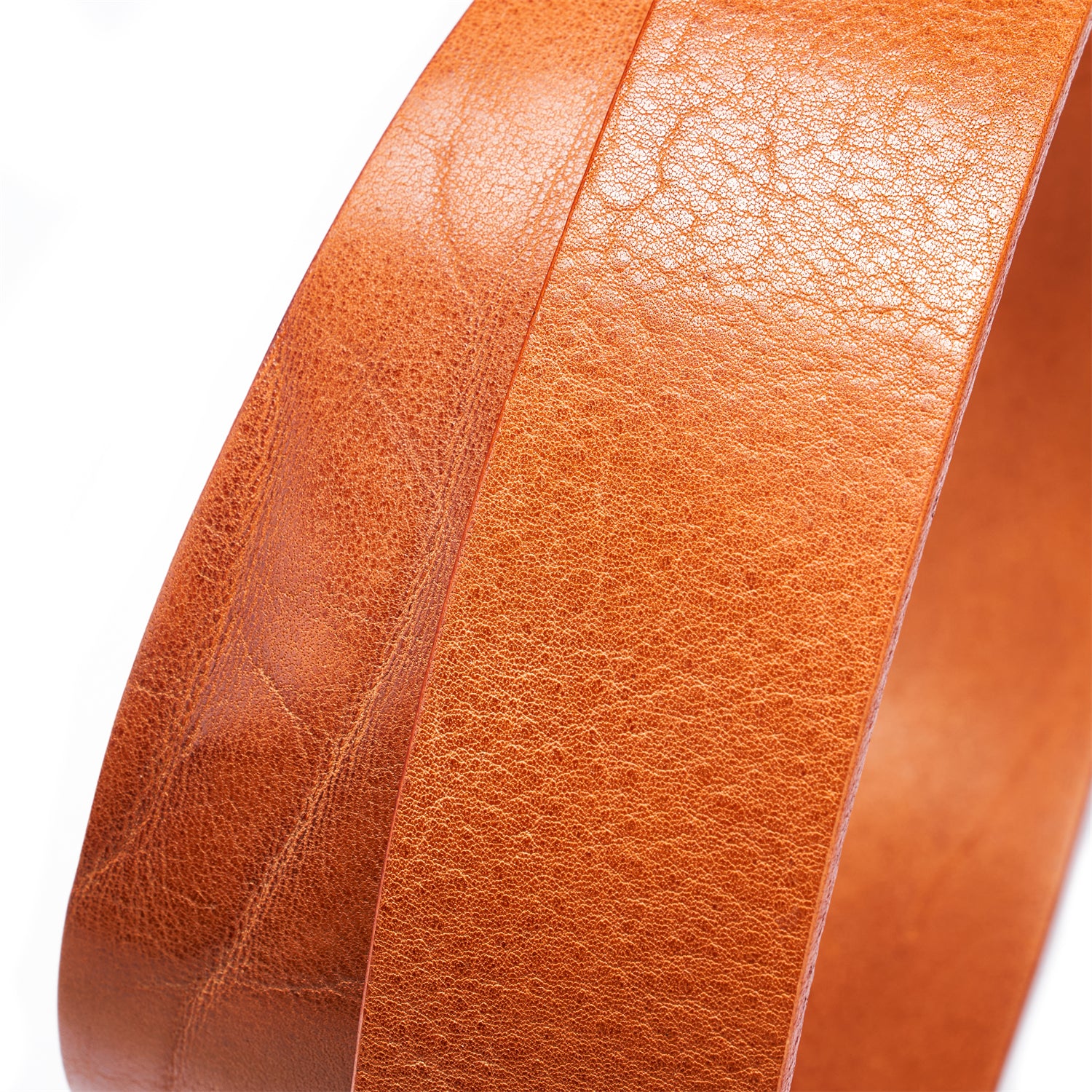 BELTLEY Khaki Everyday Leather Belt 1.5” - Full Grain SS Buckle