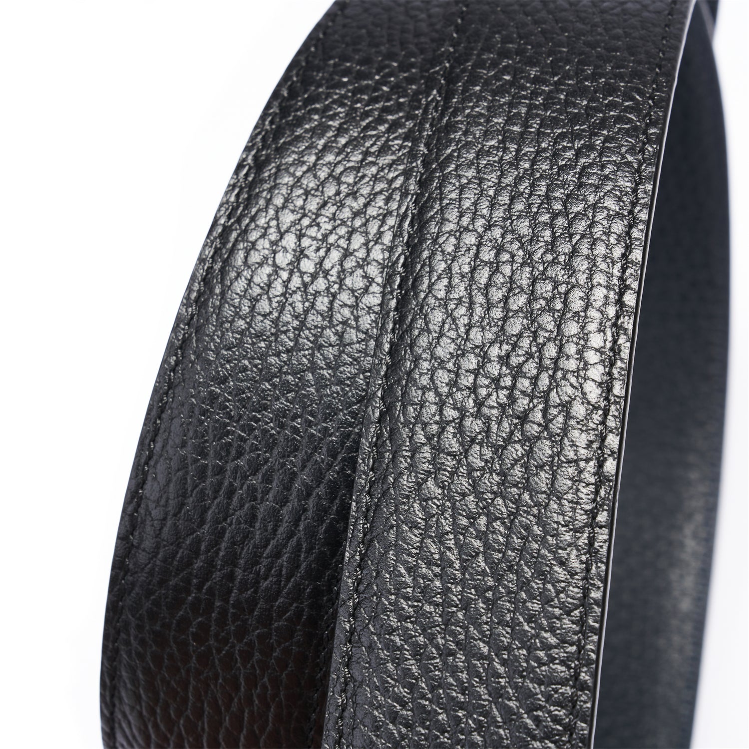 BELTLEY LuxeAffair Reversible Black/Navy Blue Belt 1.38" Width