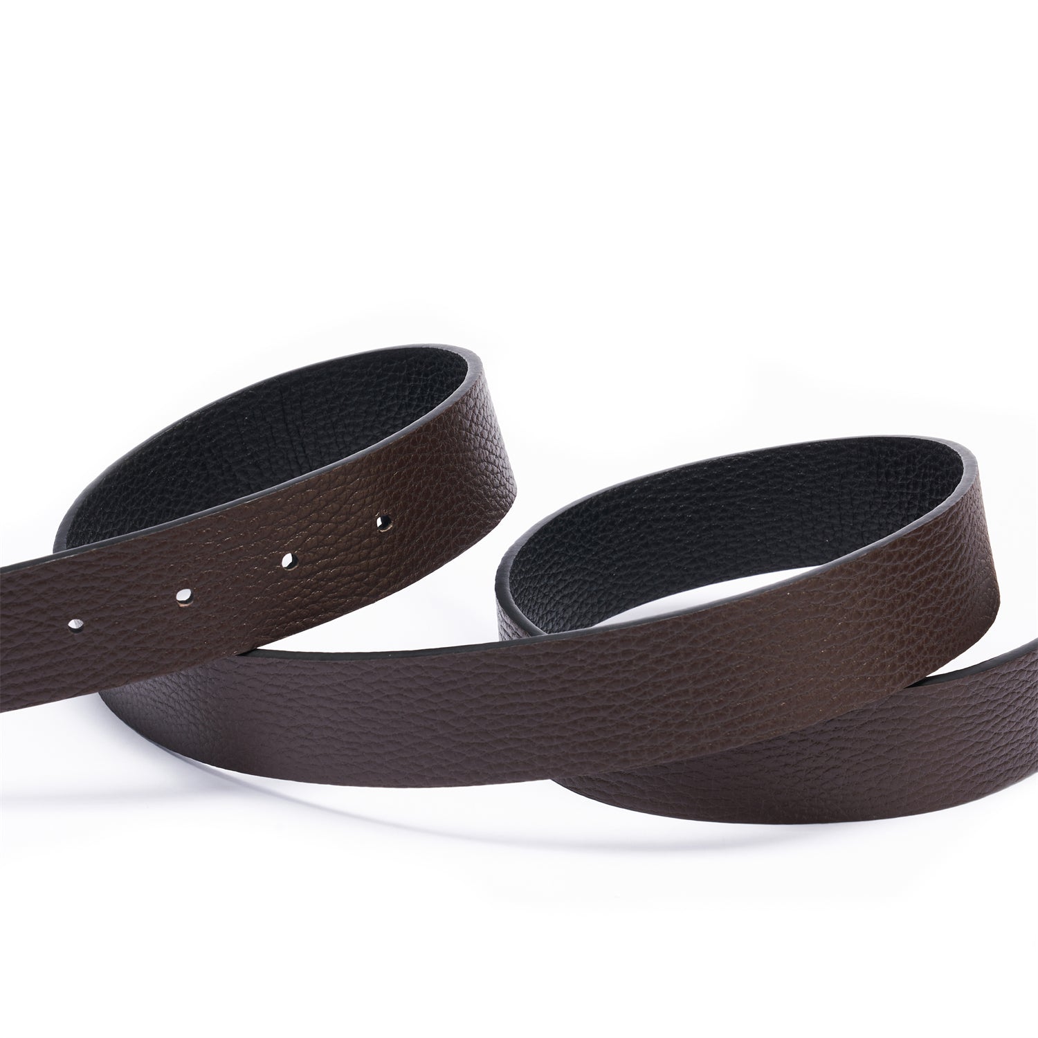 BELTLEY LuxeAffair Reversible Espresso/Black Belt 1.38 Width
