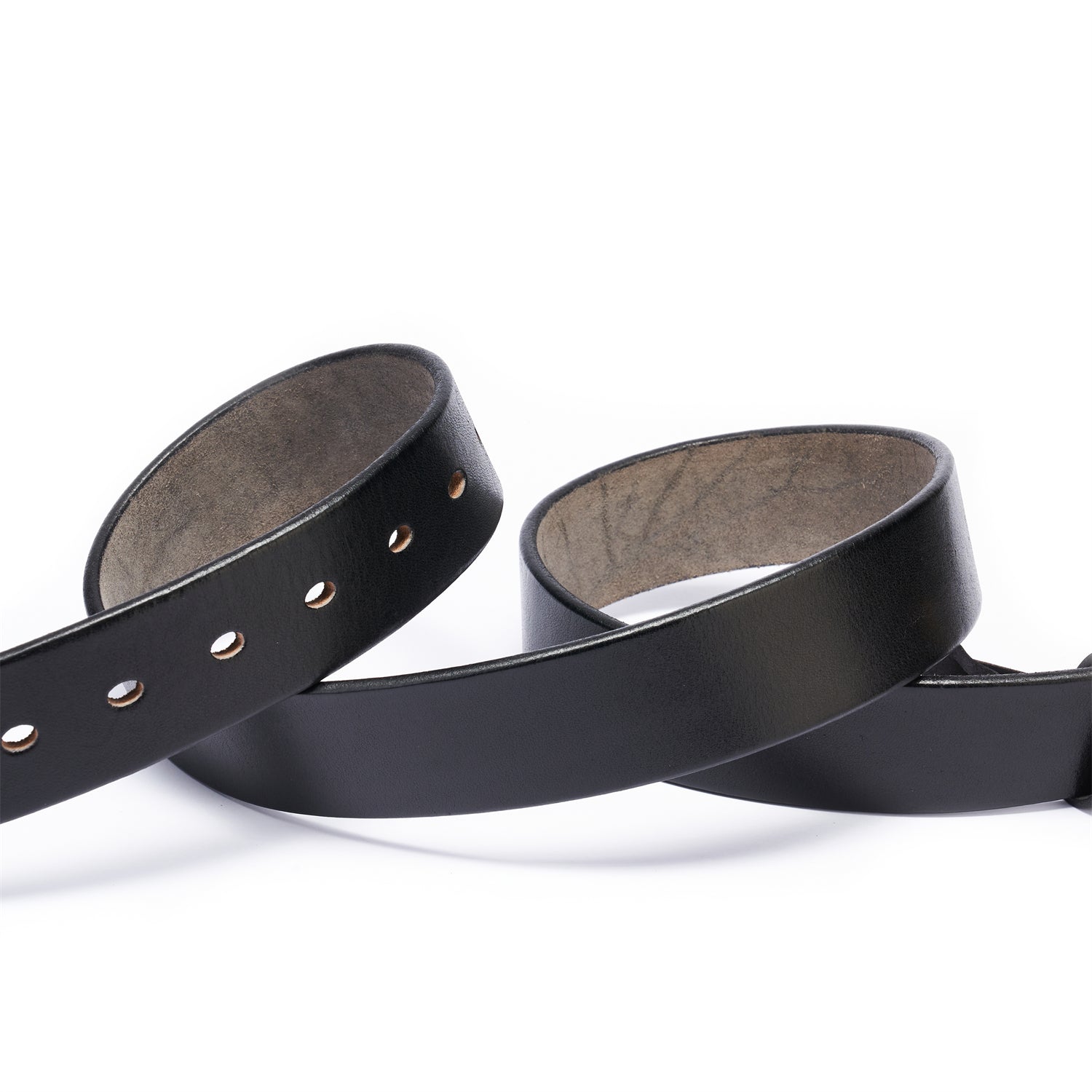 BELTLEY Minimalist Belt – 1.5” Full-Grain Leather in Black