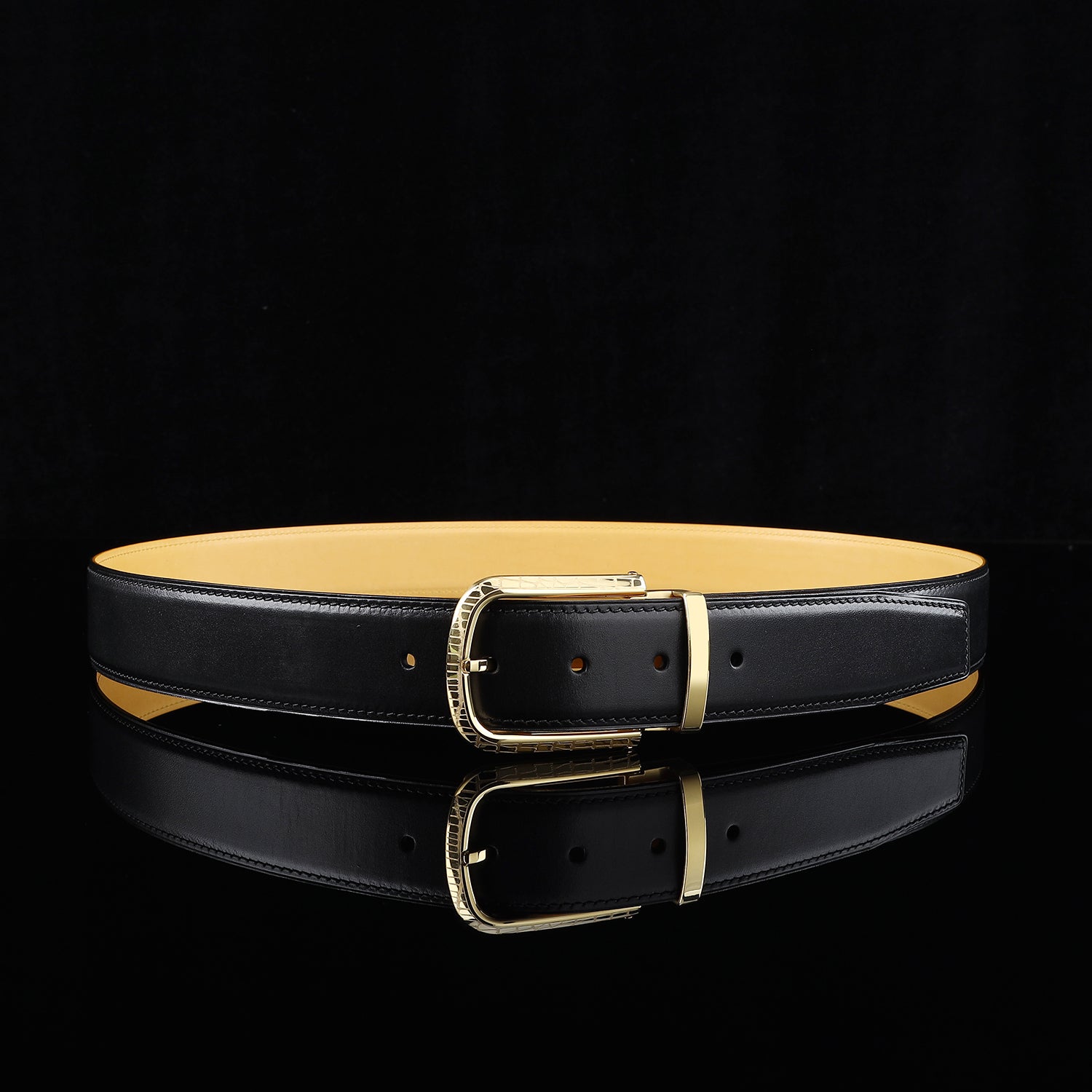 BELTLEY Premium Calfskin Everyday Belt for Men