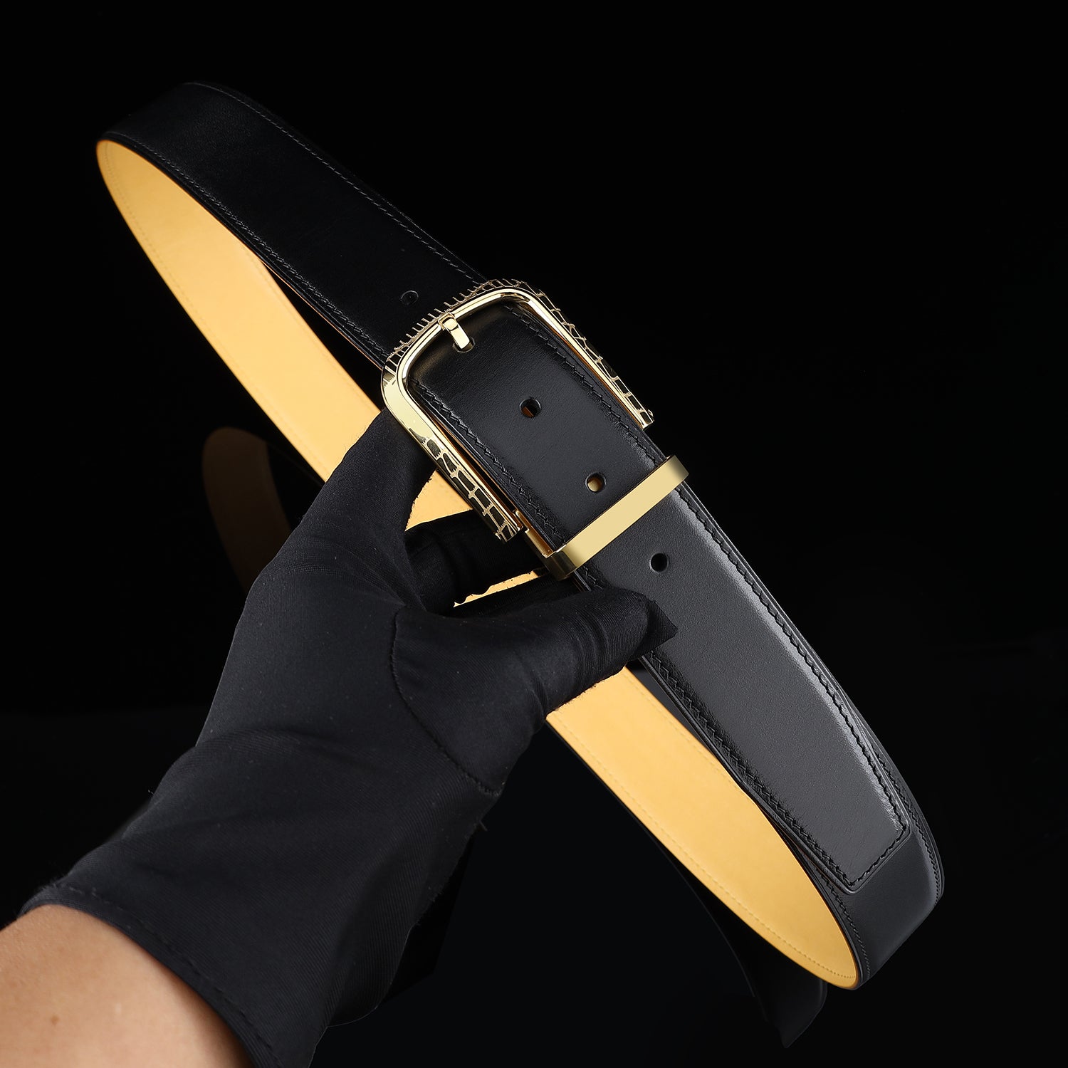 BELTLEY Premium Calfskin Everyday Belt for Men