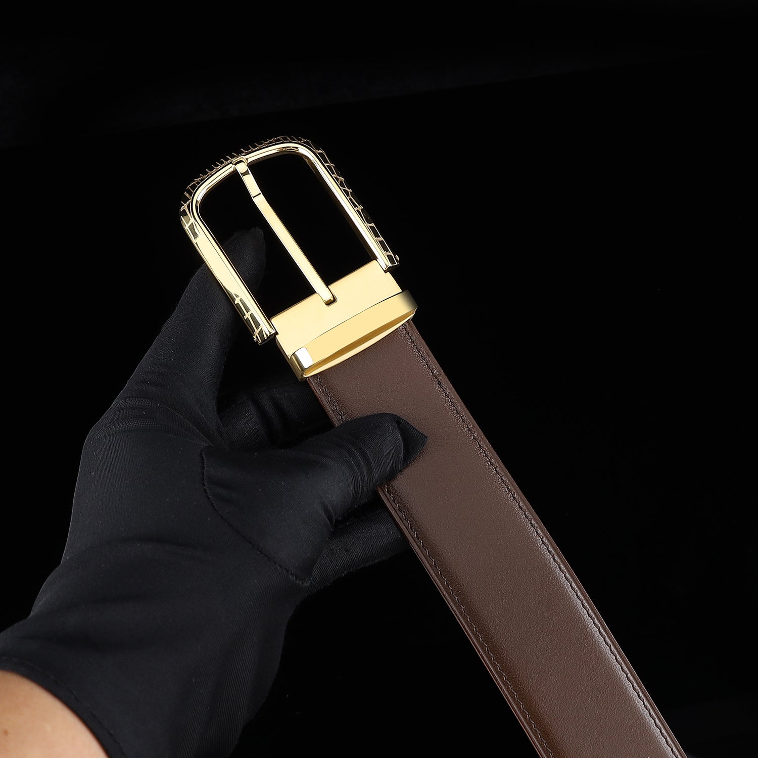 BELTLEY Premium Calfskin Everyday Belt for Men