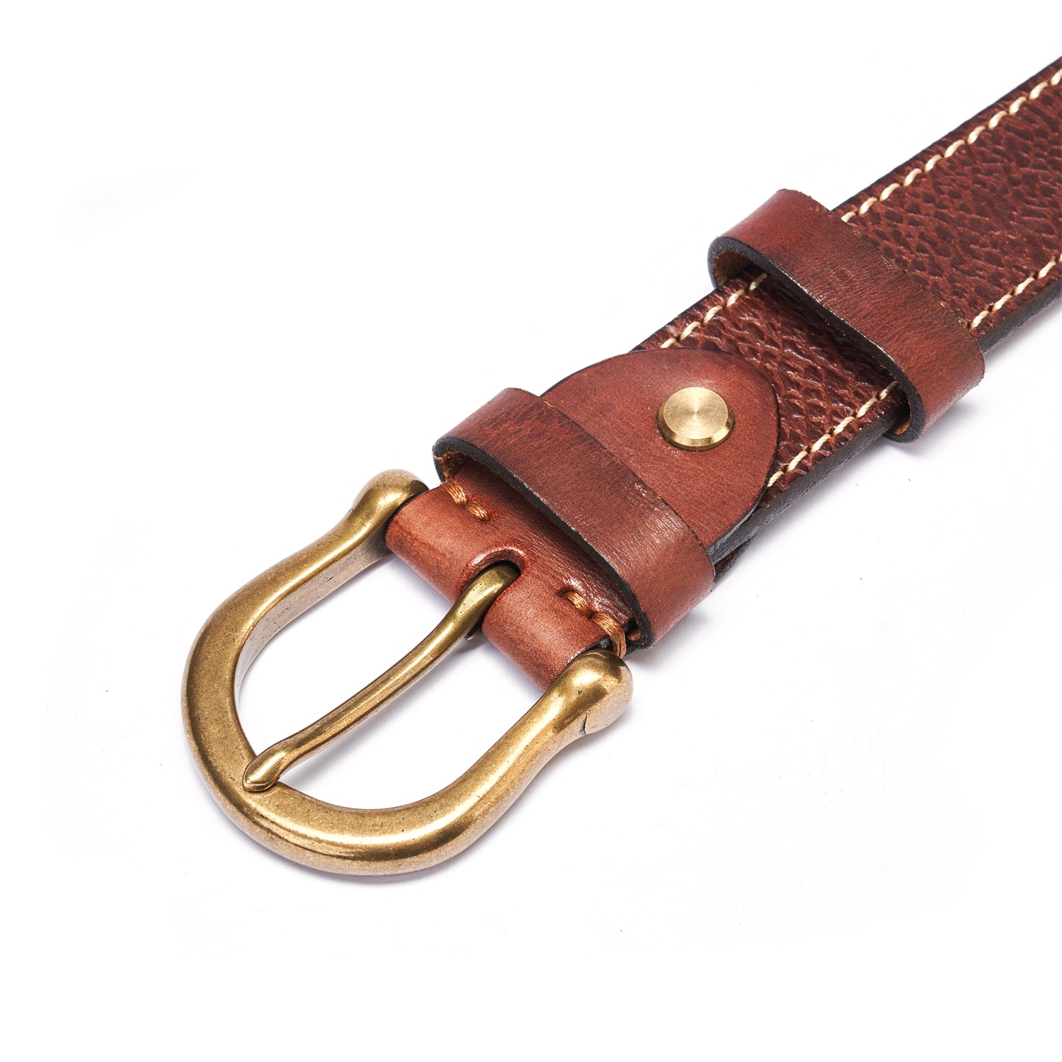 BELTLEY Reinforced 1.5’’ Belt in in Heritage Saddle Brown