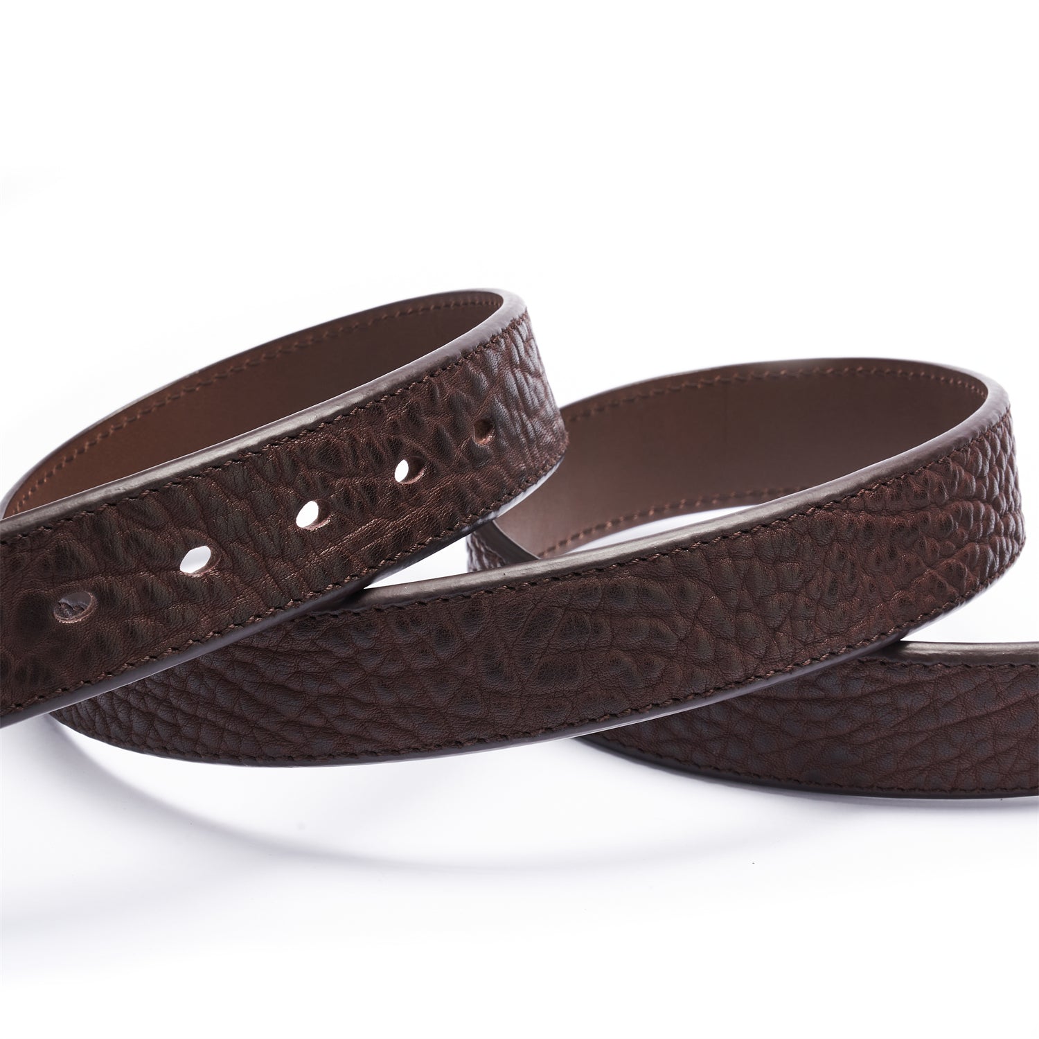 BELTLEY The Ultimate Rugged Belt-Espresso Bison Texture, 1.5 Inches