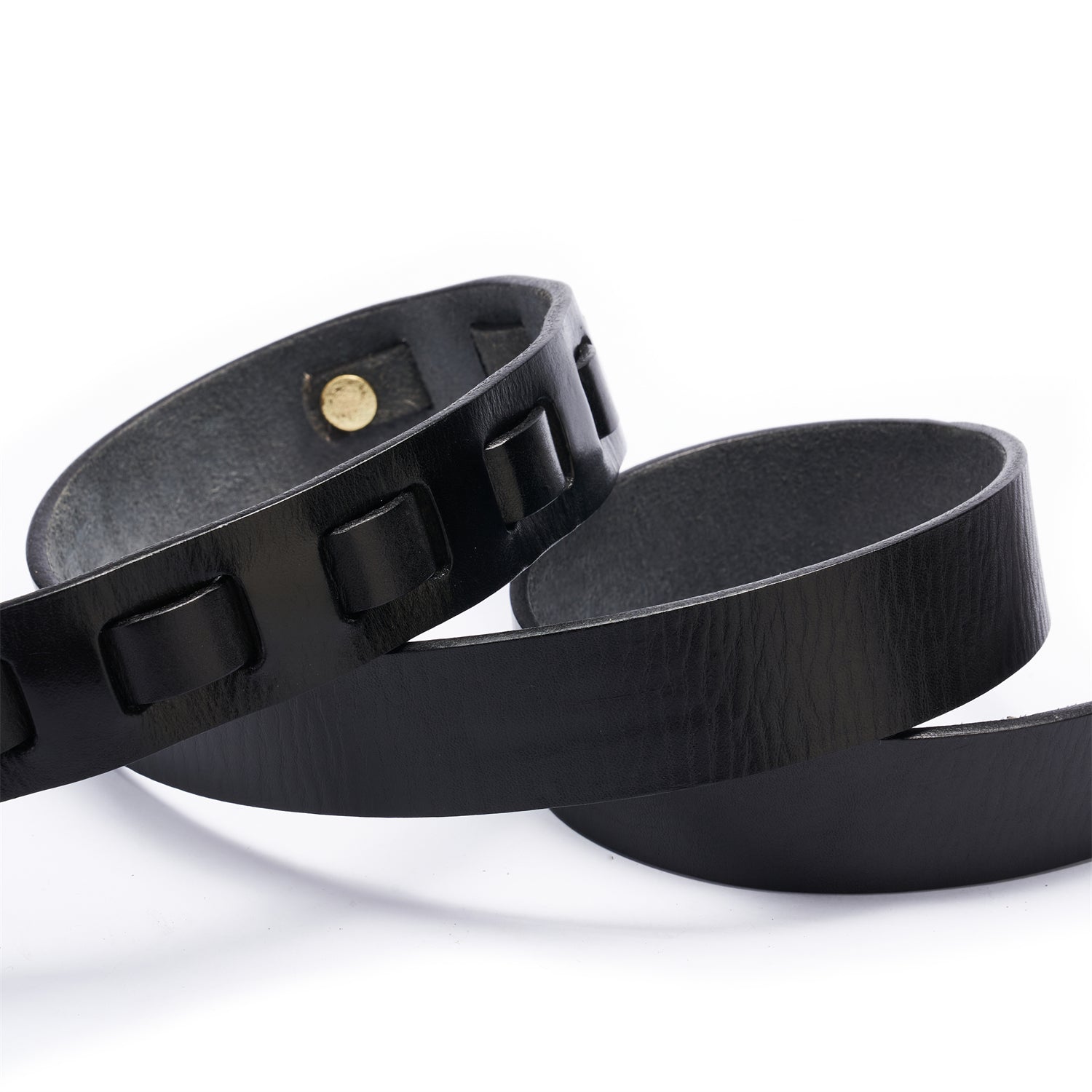 BELTLEY Unisex Black Quick-Deployment Belt – 1.25” Handmade