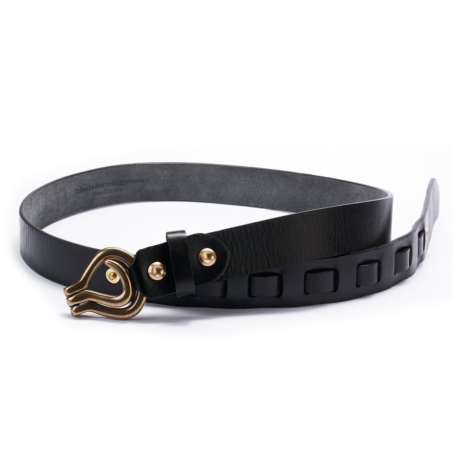 BELTLEY Unisex Black Quick-Deployment Belt – 1.25” Handmade