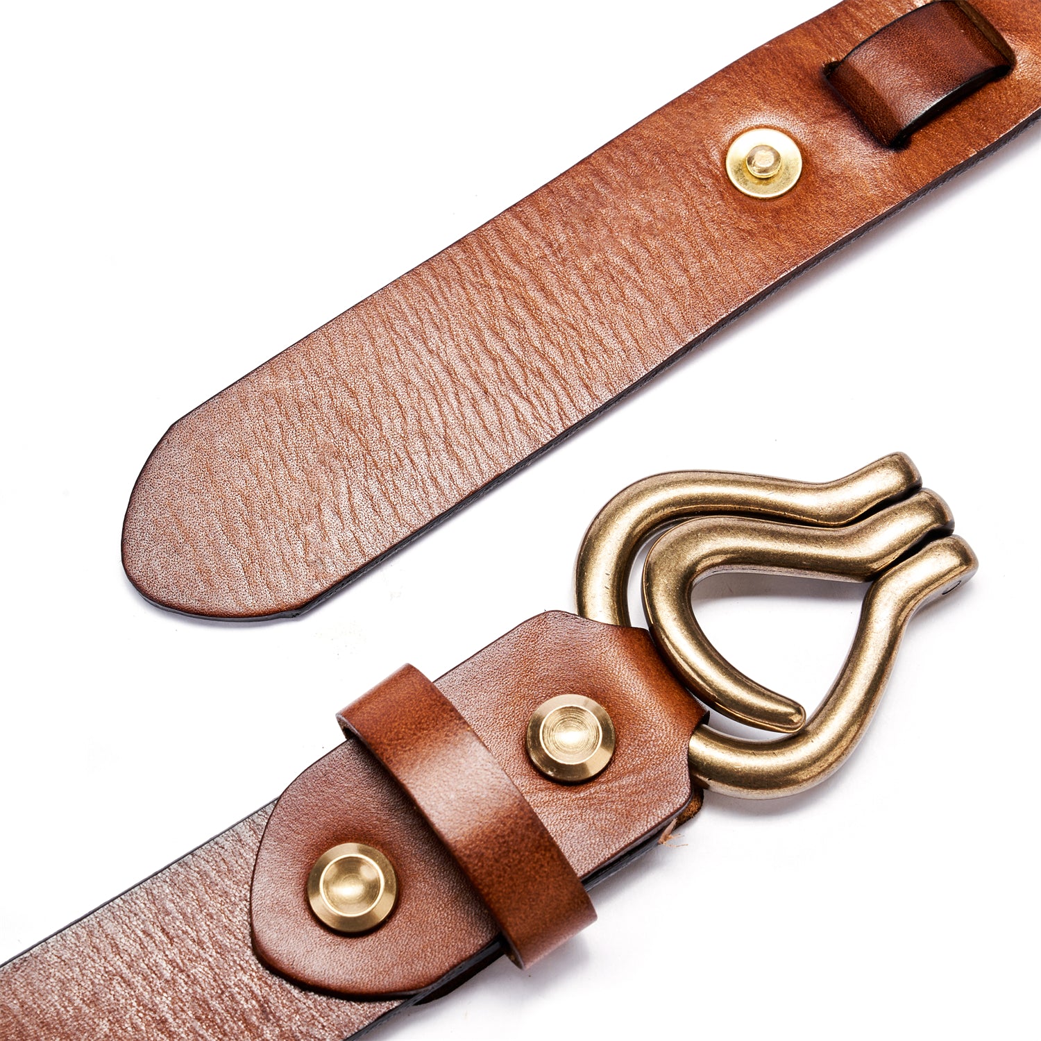 BELTLEY Unisex Brown Quick-Deployment Belt(1.25 Inches)