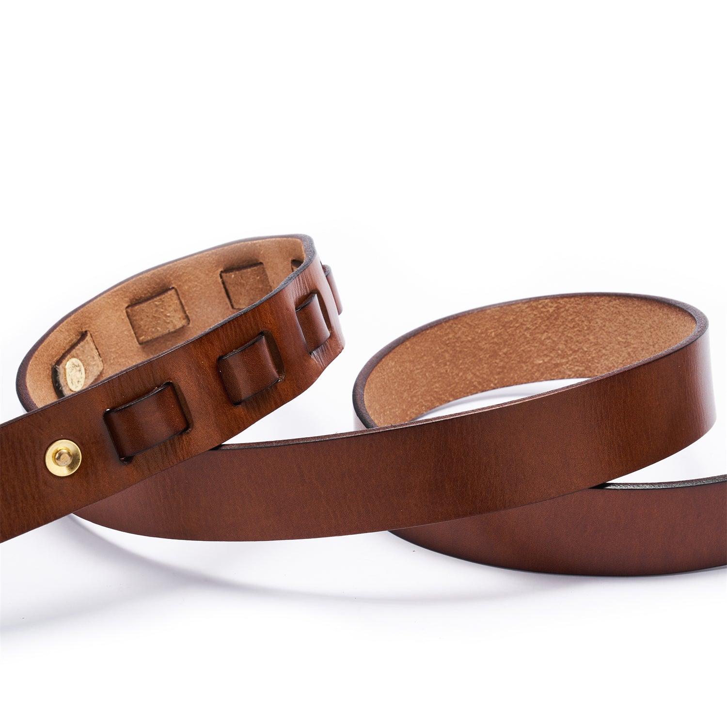 BELTLEY Unisex Brown Quick-Deployment Belt(1.25 Inches)