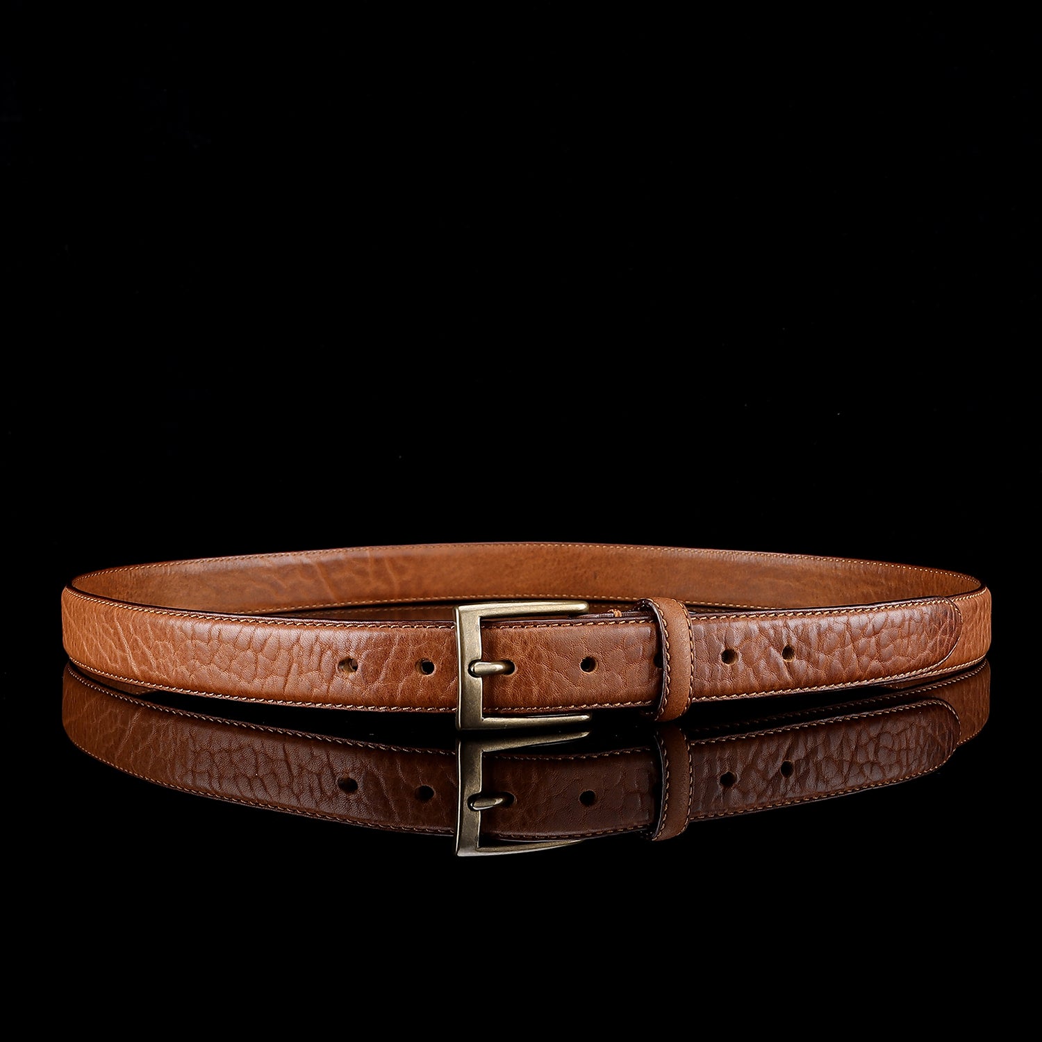 Beltley 1.1" Women's Distressed Tan Belt