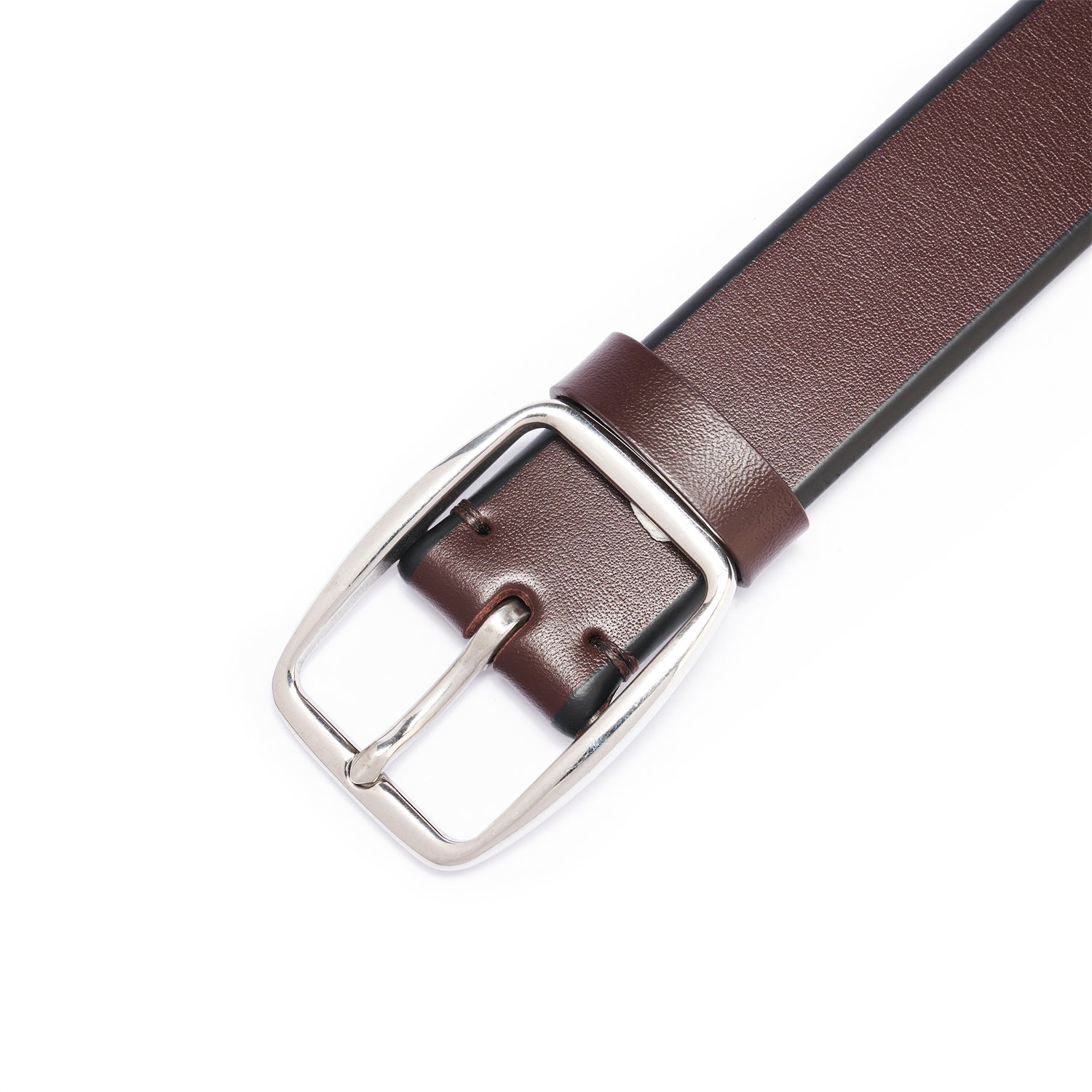 BELTLEY Dark Brown Slim Belt for Women – 1.38"