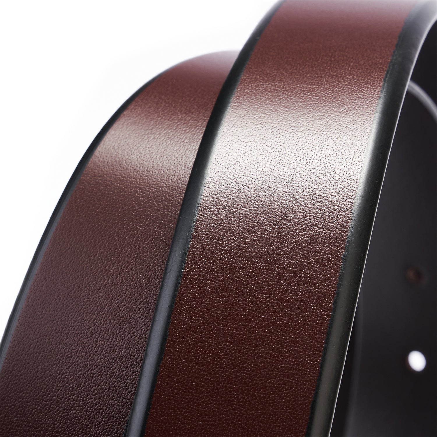 BELTLEY Dark Brown Slim Belt for Women – 1.38"