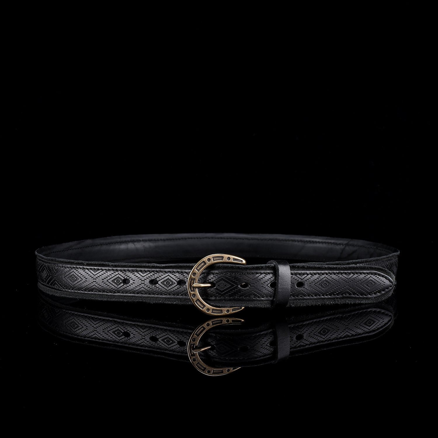 BELTLEY Women's Vintage Western Leather Belt – 1.18" Wide Casual Jeans Belt