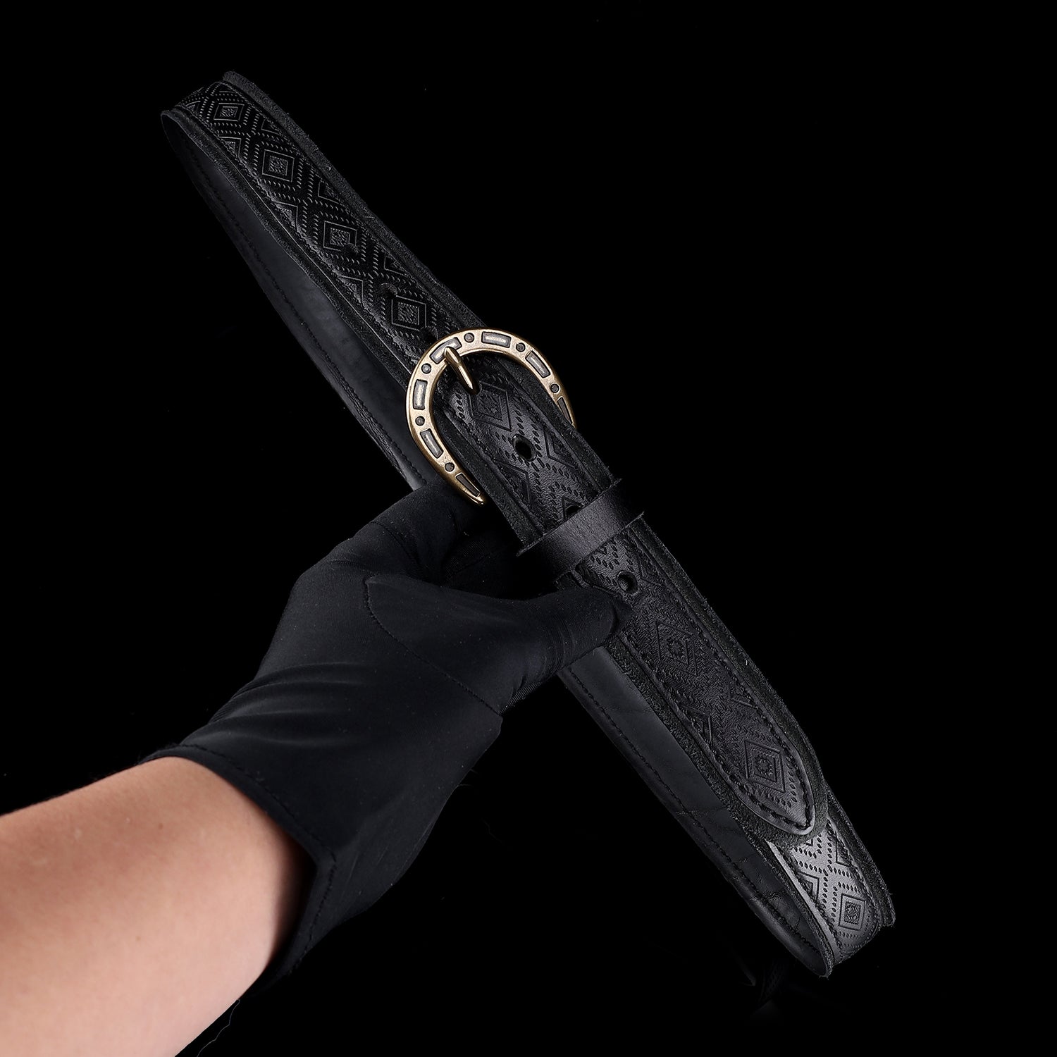 BELTLEY Women's Vintage Western Leather Belt – 1.18" Wide Casual Jeans Belt