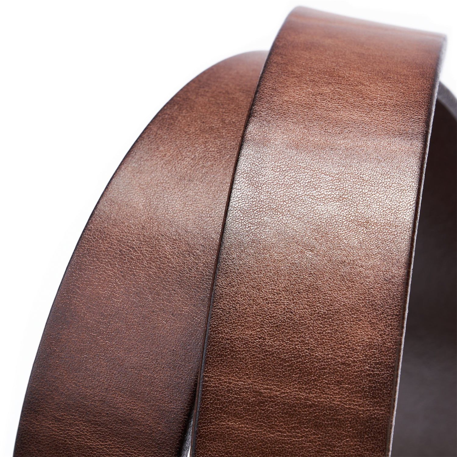 BELTLEY Heritage Strap – 38mm Full-Grain Leather Belt in Barrel Brown